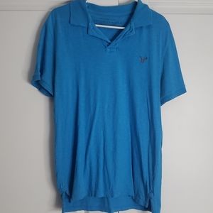 Mens Blue AE Polo!